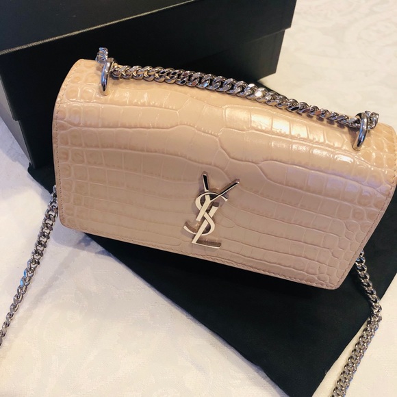ysl beige purse